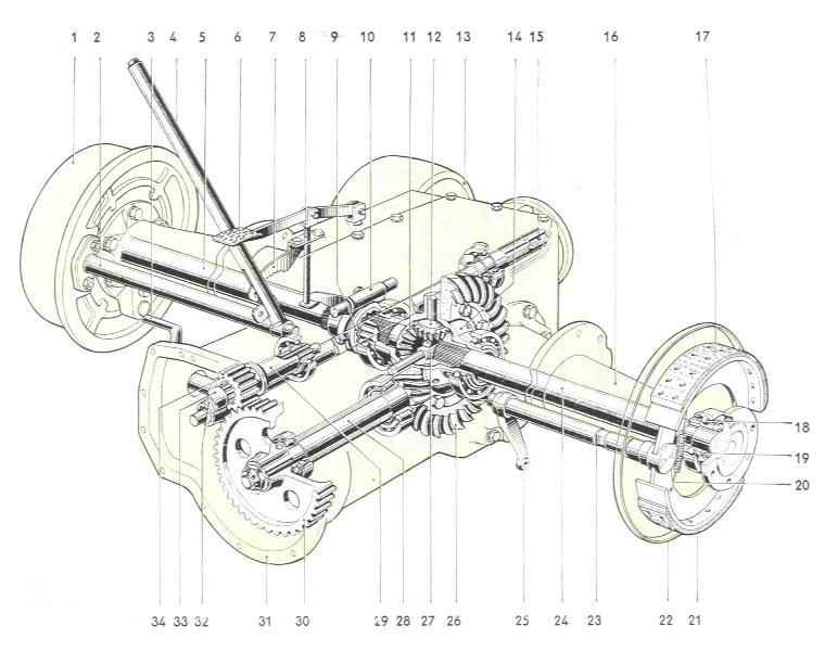 Bild 22 : Hinterachse